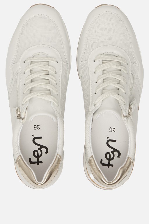 Feyn Claire 18 Sneakers wit Leer