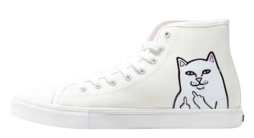 RIPNDIP Lord Nermal UV Hi-Top Sko | SkatePro