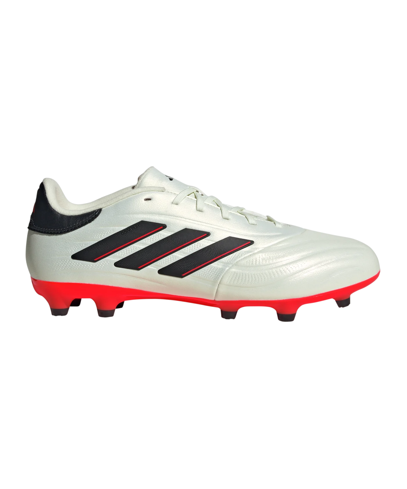 adidas COPA Pure 2 League FG Solar Energy Weiss Schwarz Rot