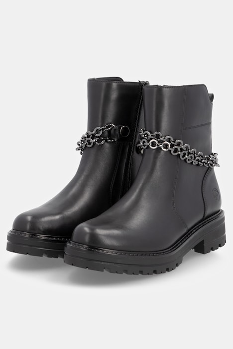Remonte Leder-Boots, Wechselfußbett, Weite G