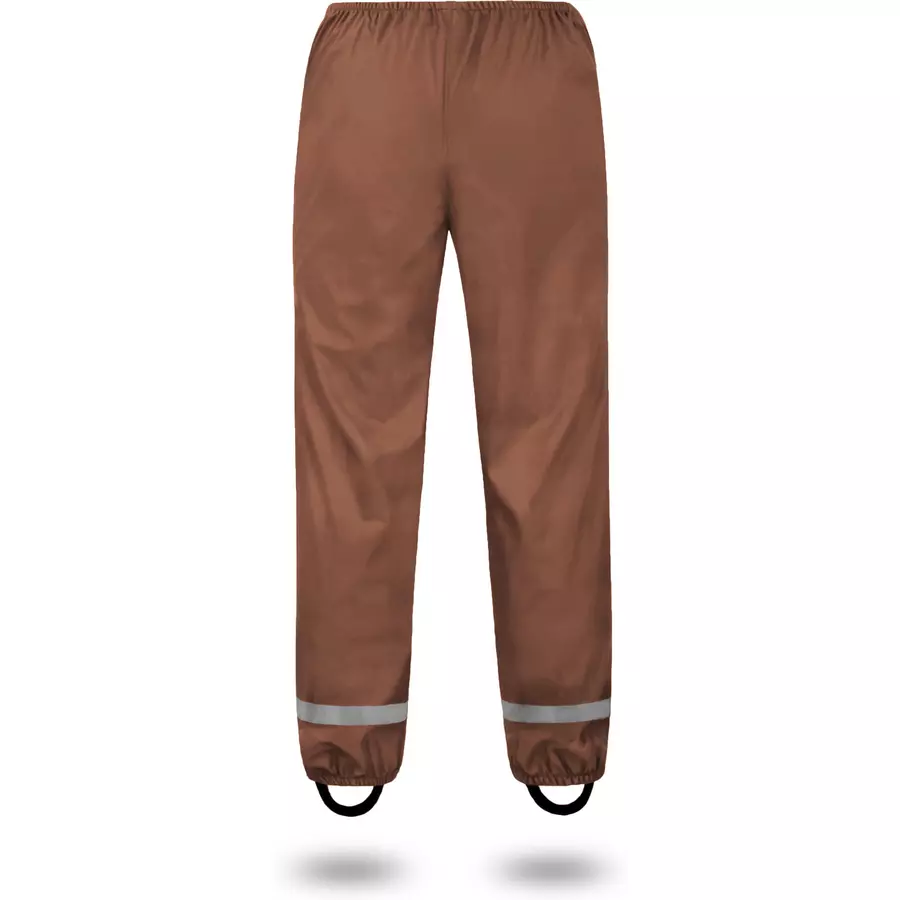 normani Kinder Regenhose York Braun