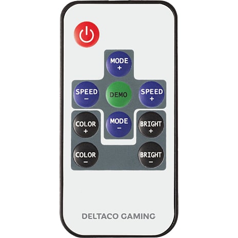 Deltaco RGB gamerstol GAM-086 - sort