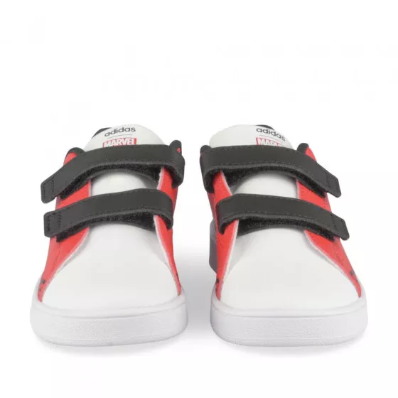 Baskets ROUGE ADIDAS Advantage Spiderman