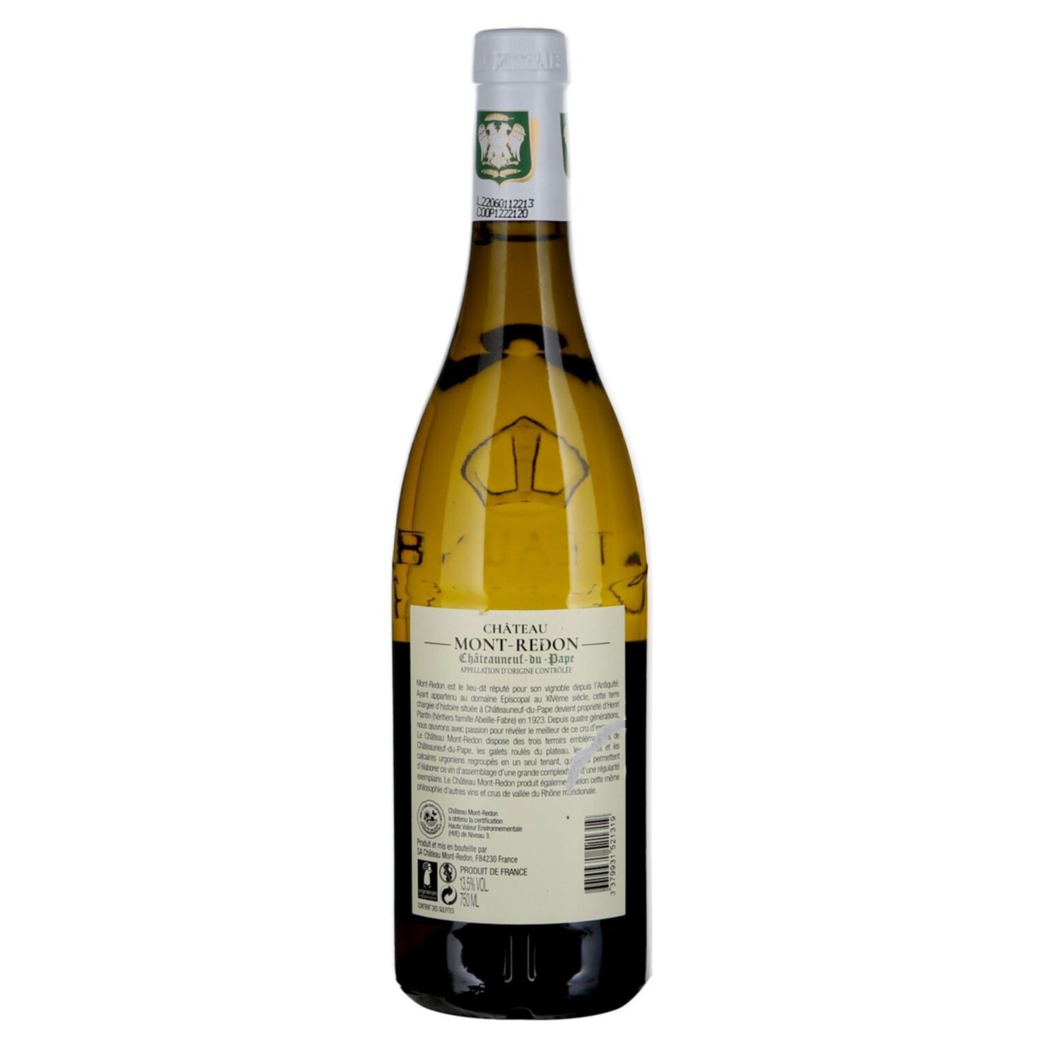 Châteauneuf-du-Pape AOP Blanc Mont Redon -75cl
