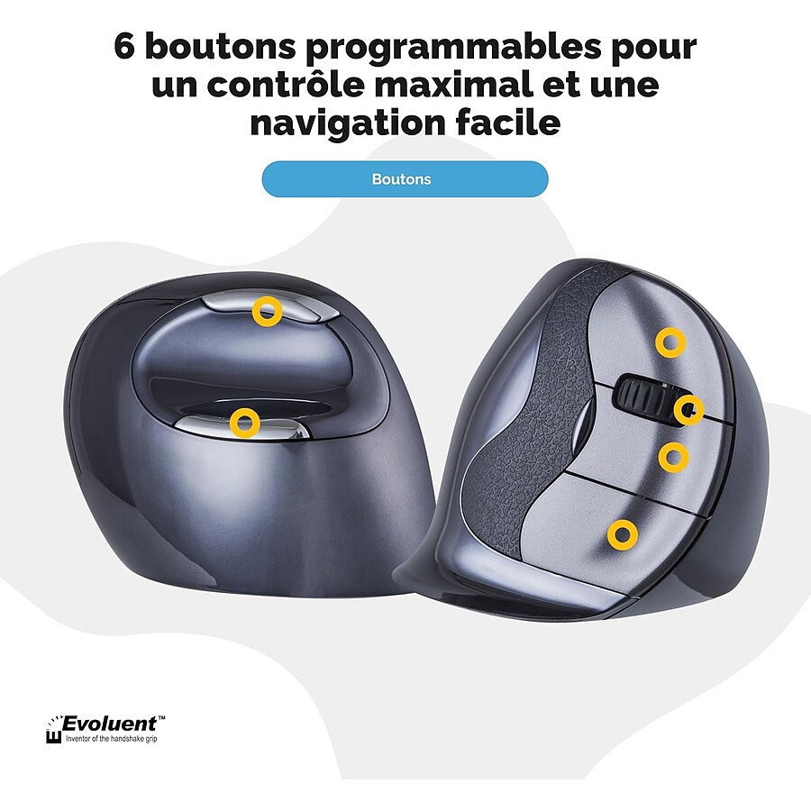 Evoluent VerticalMouse D Wireless Medium