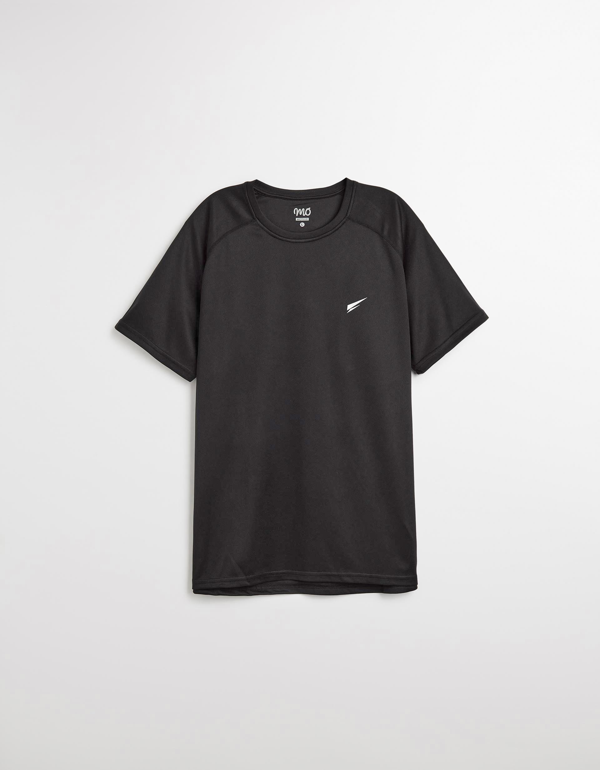 T-shirt de Desporto, Homem, Preto