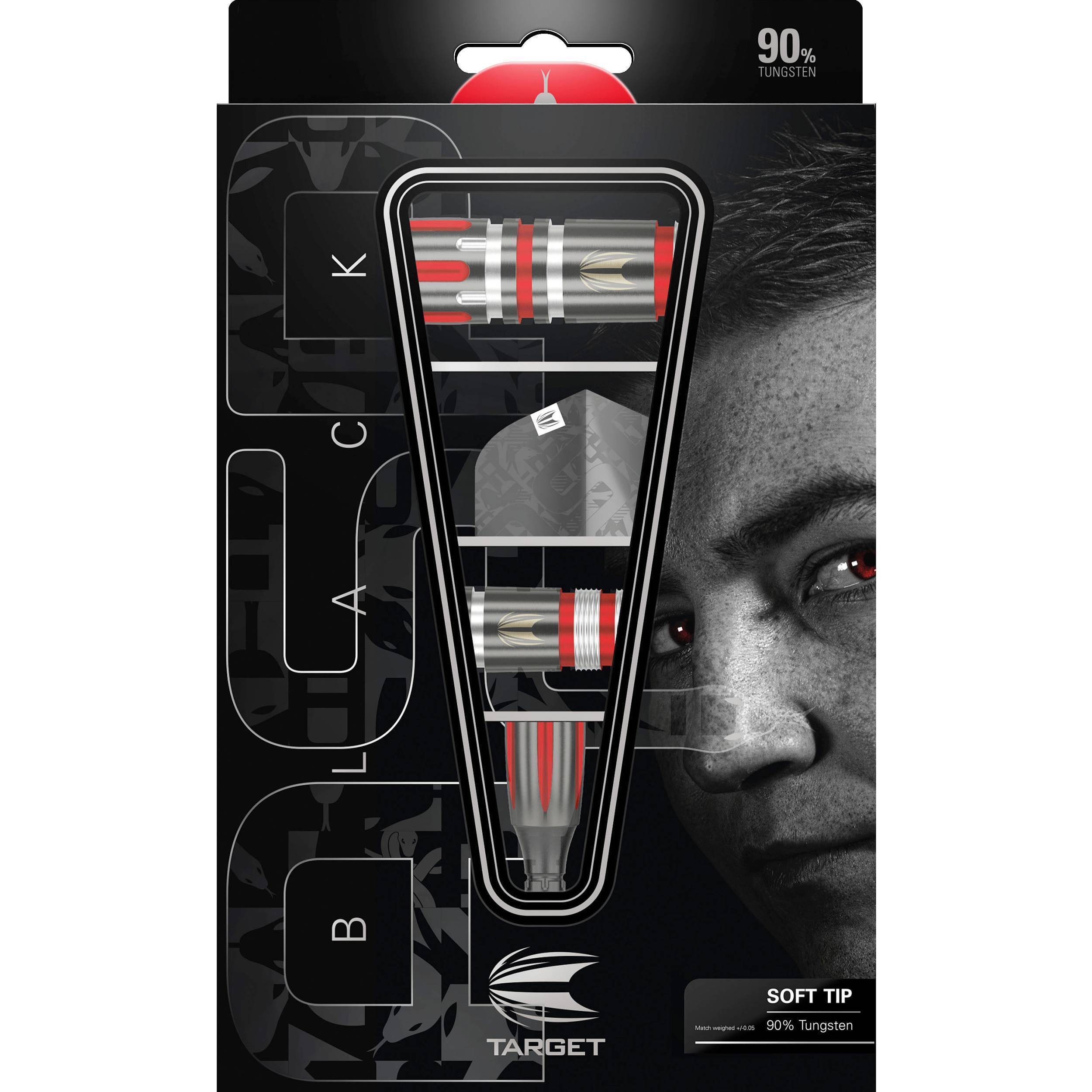 Target - Nathan Aspinall Black - Softdart
