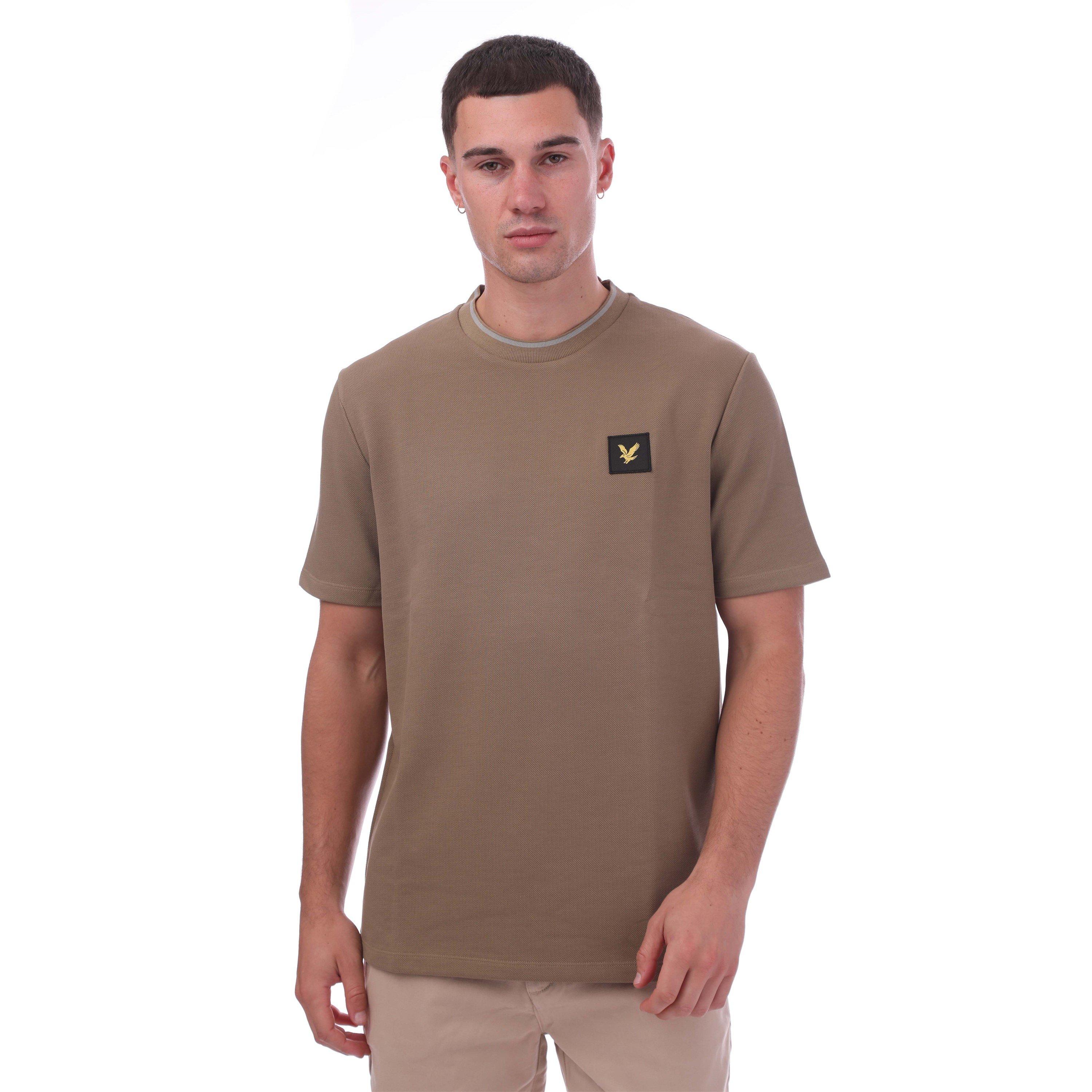Lyle and Scott Tipped T-Shir Sn99