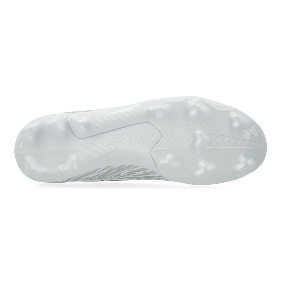New Balance Furon V8 Team FG 10 Year - Blanc/Noir Enfant
