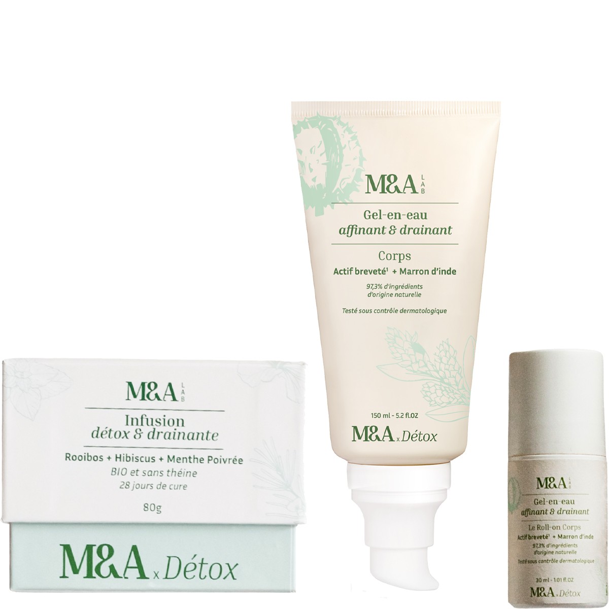 Routine Détox - Corps - 3 produits