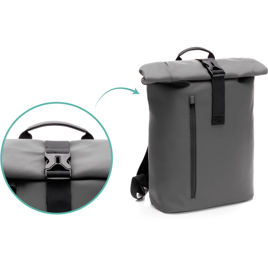 Fillikid Wickelrucksack Oslo grau