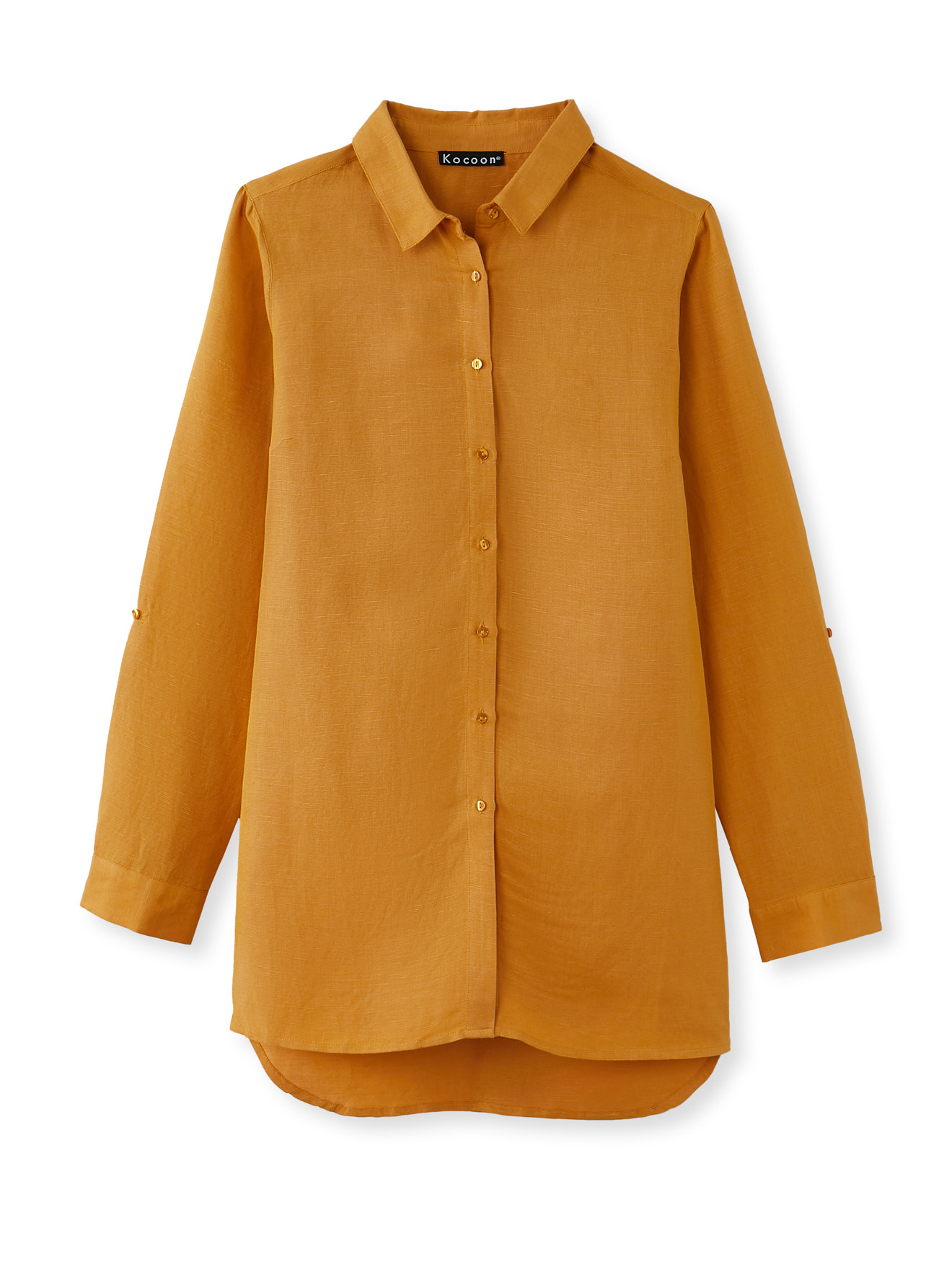 Surchemise en lin/viscose