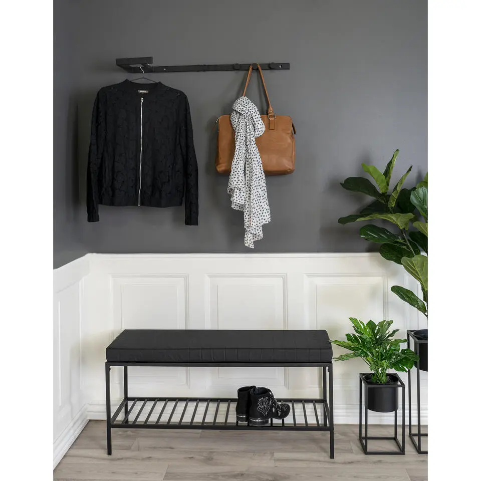 Hioshop Trento kapstok zwart