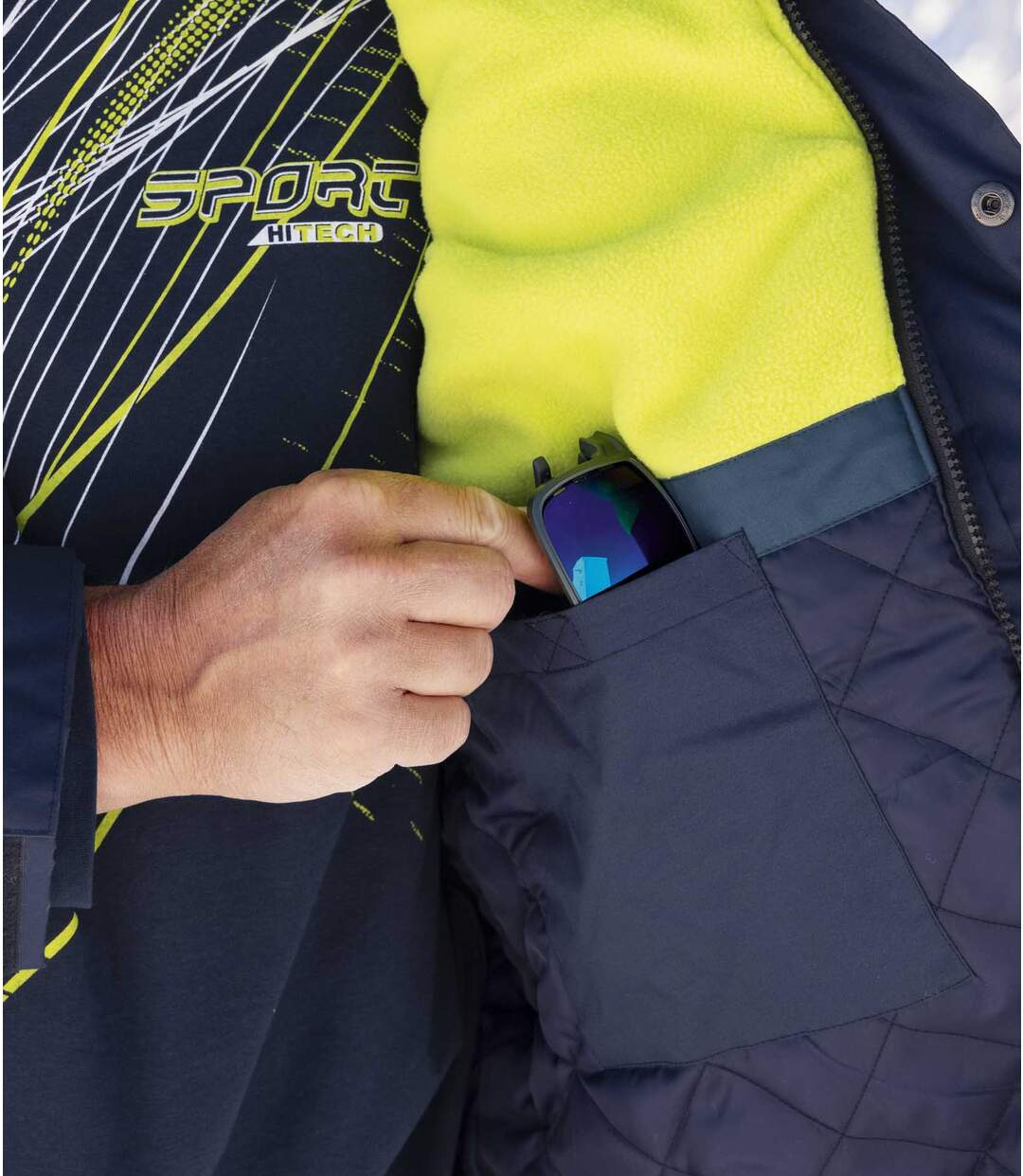 Parka Ski à Capuche Sport Winter