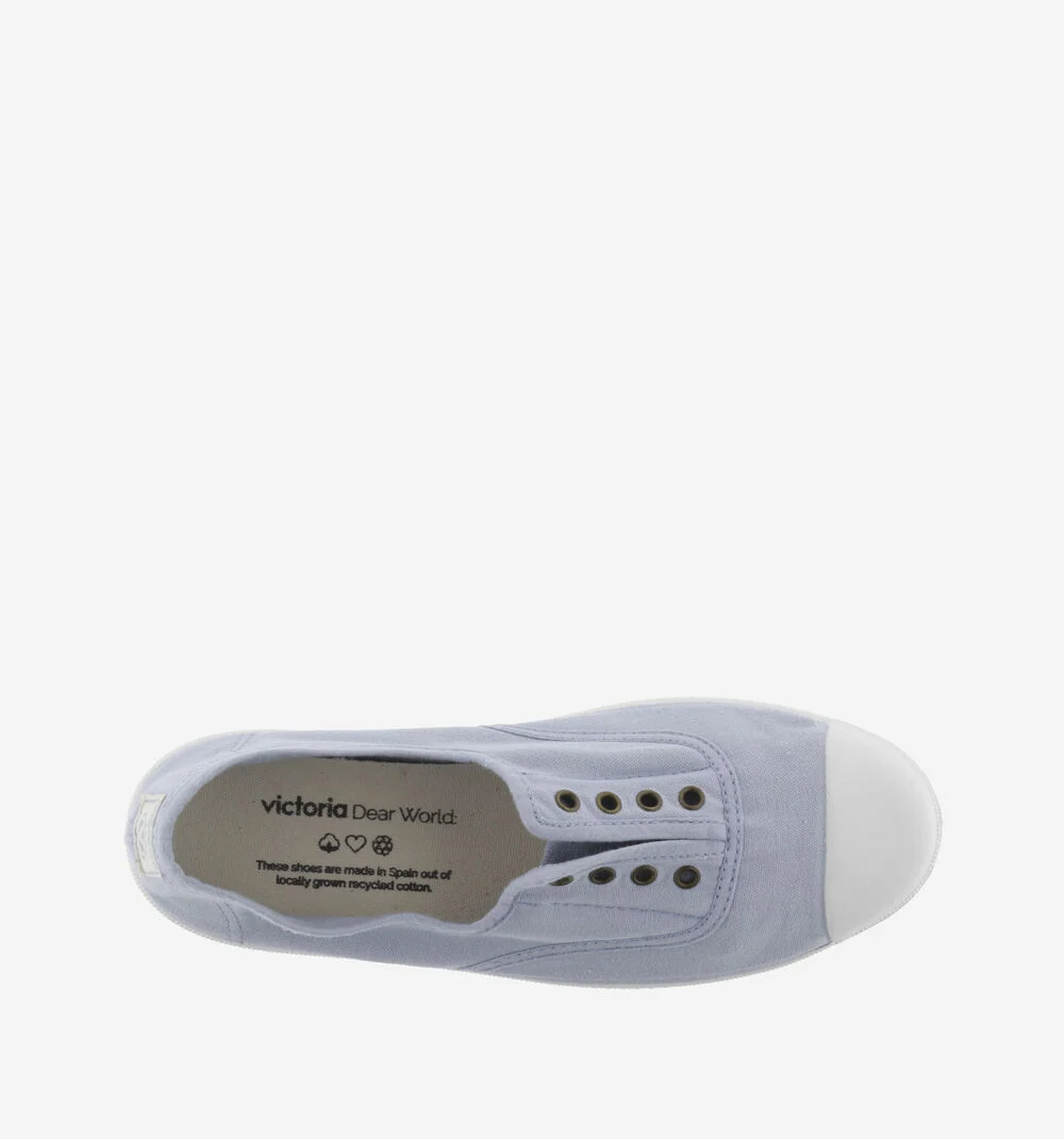 1915 INGLESA TENNIS TOILE DREC® ÉLASTIQUE Baskets en toile avec élastique pour femme NUBE