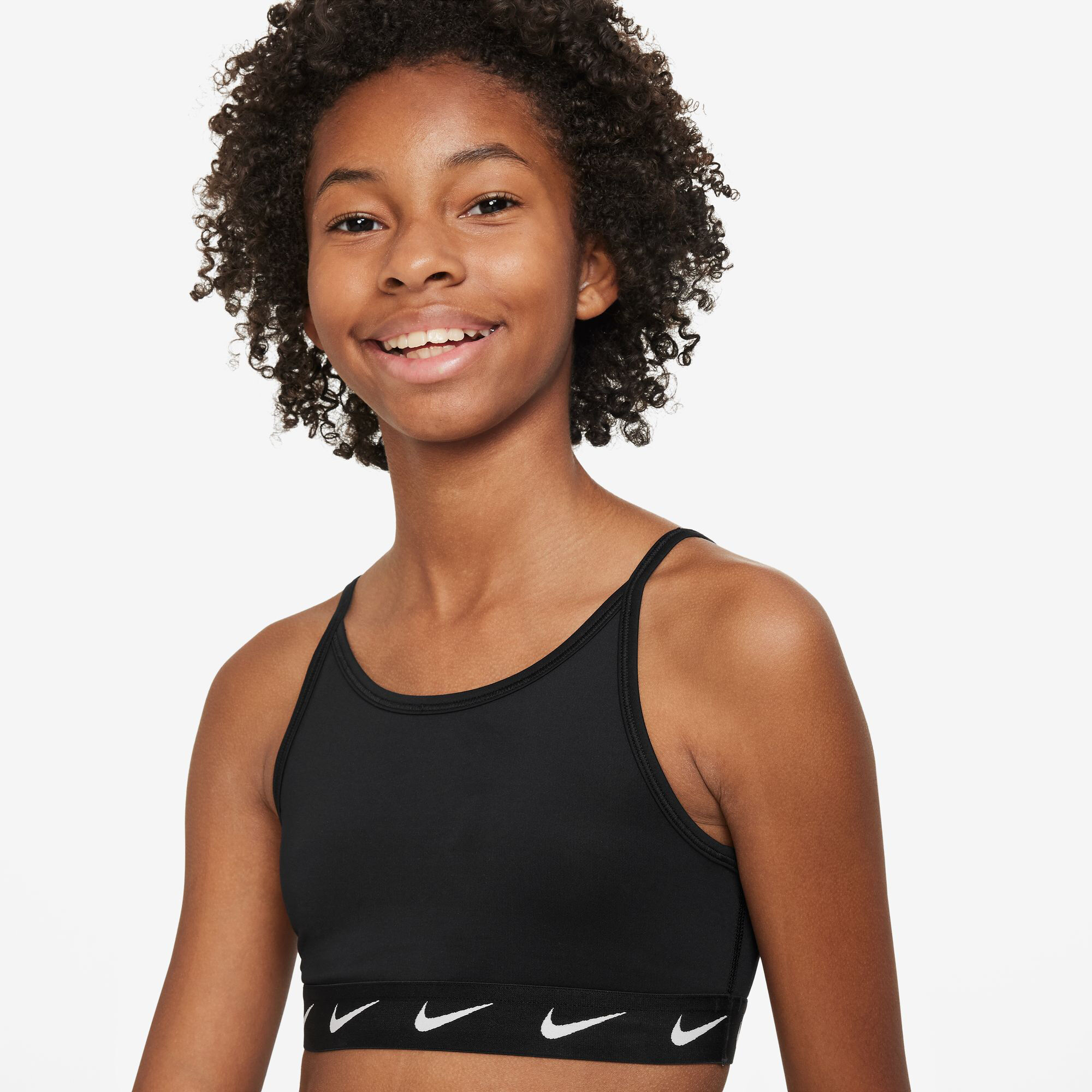 Nike Dri-Fit Big Kids Soutien-gorge Sport Filles - Noir