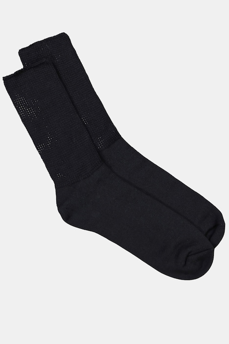 Baumwollsocken, mit Fersen- und Spitzverstärkung