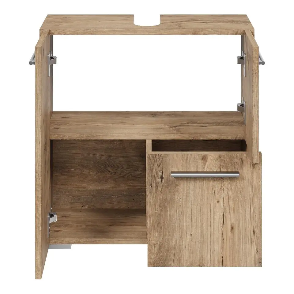 Badplaats Wastafel Onderkast Mars 60 x cm x 60 cm - Kastanje Eiken -
