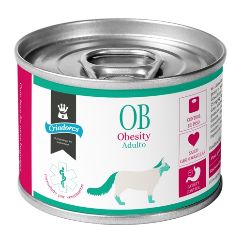 Criadores Dietetic Adulto Obesity lata para gatos