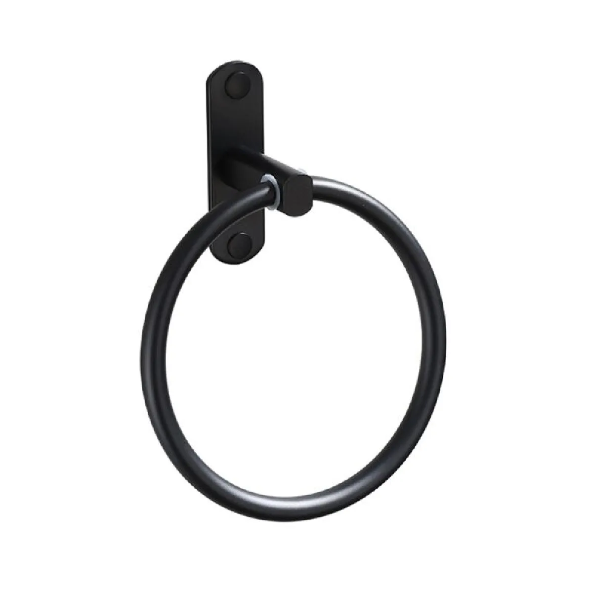 Universal Espace Noir Anneau de serviette aluminium