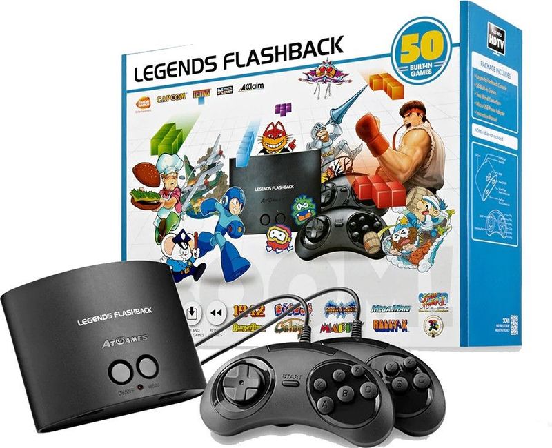 AtGames - Legends Flashback - HDMI-gameconsole - 50 Games