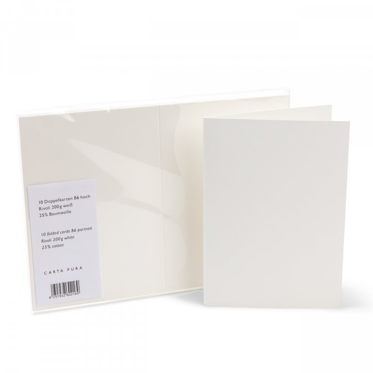 Rivoli Briefpapier Klappkarte DIN B6 hoch