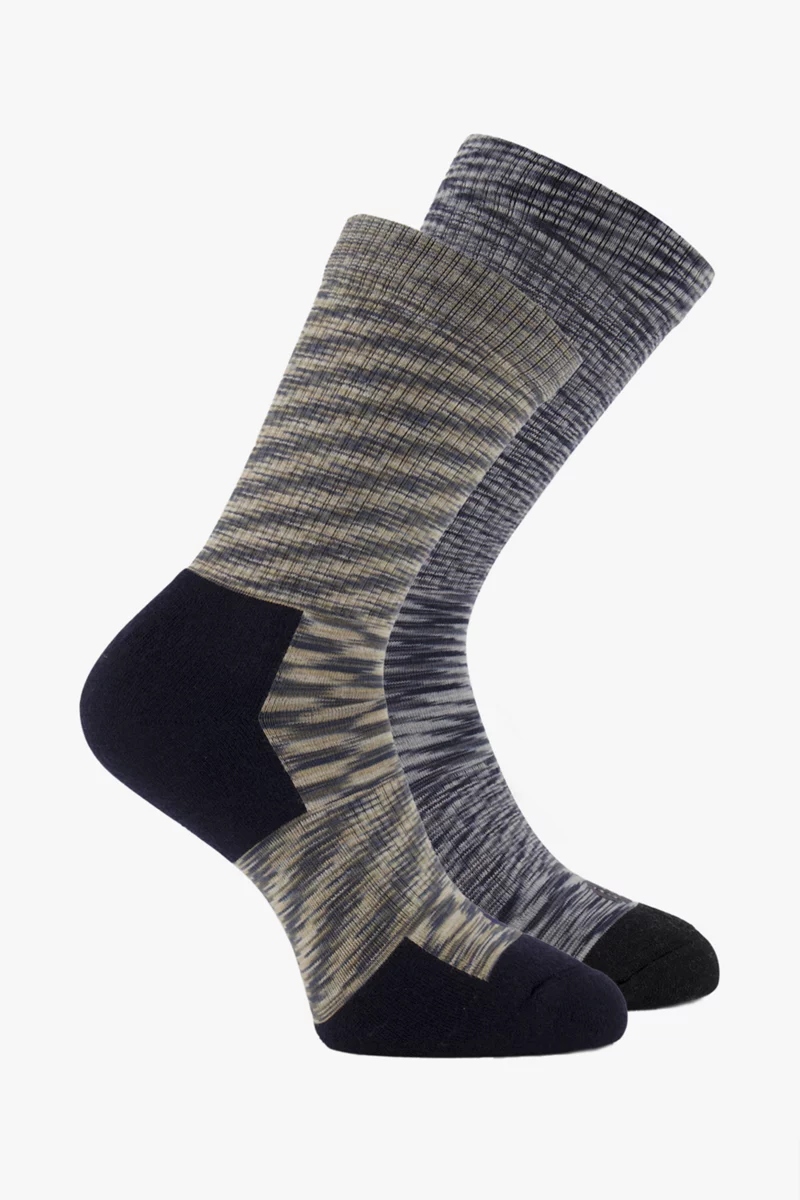 46 NORD 2-Pack Crew 35-47 Herren Wandersocken