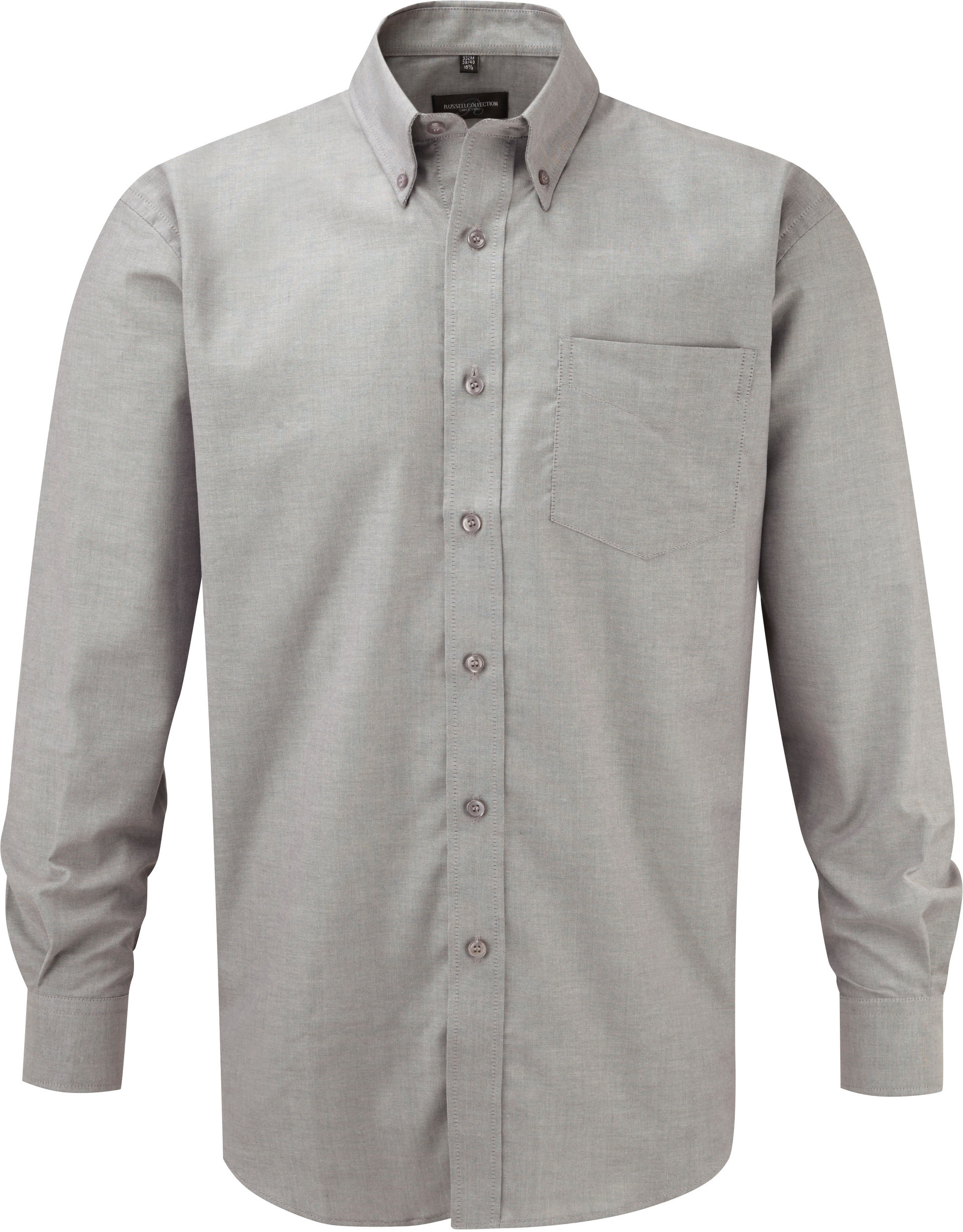 Russell Collection RU932M - Chemise Oxford Homme Manches Longues