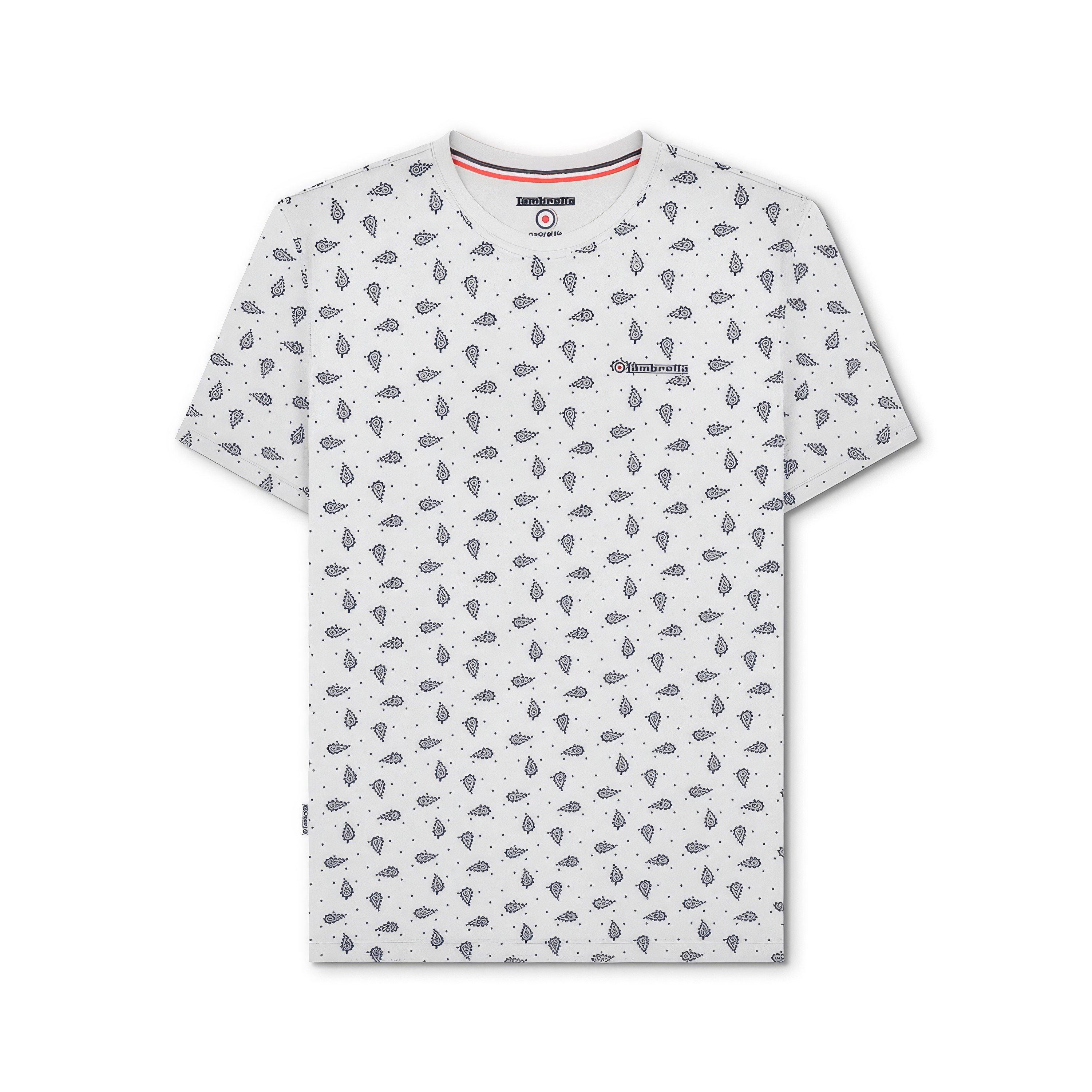 Lambretta Paisley AOP Print Tee