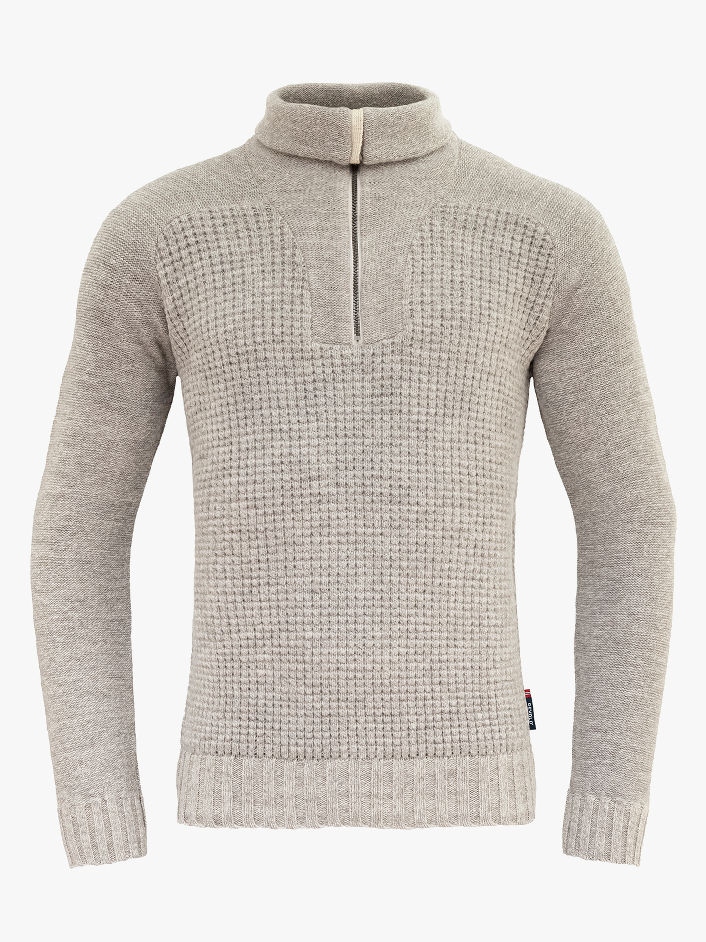 Bispen Wool Zip Neck
