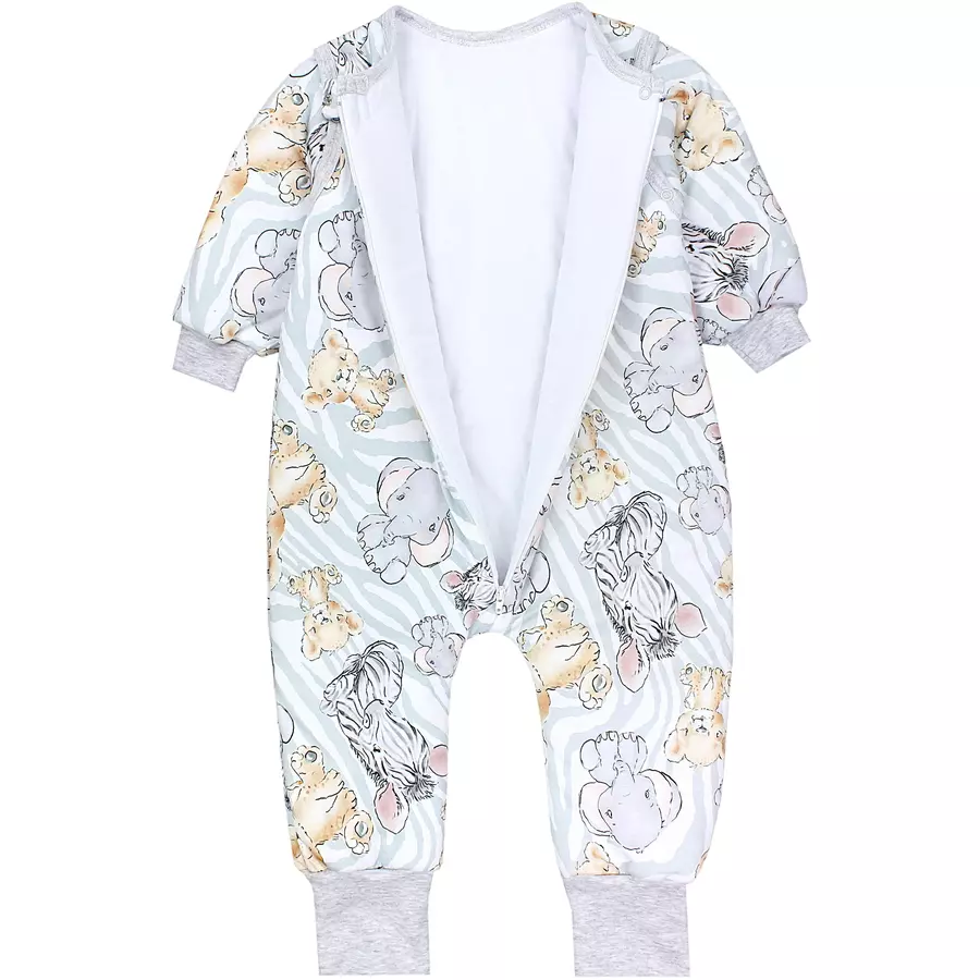 TupTam Baby Schlafsack mit Beinen und Ärmel Winter mehrfarbig Modell 1