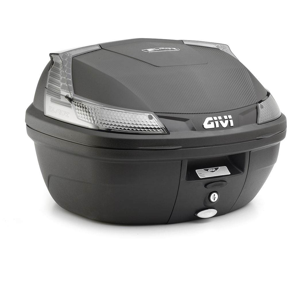 Givi - Top case B37 Blade avec platine et kit de fixation Noir / Fumé