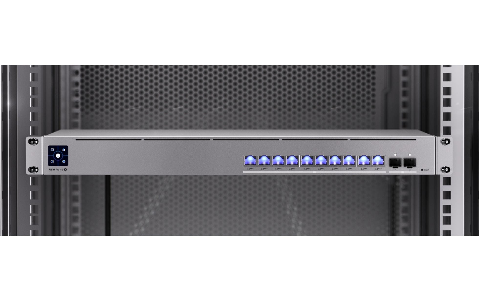 PoE++ Switch Pro XG 10 PoE 12 Port<br>10-Port Layer-3 PoE+++ Switch mit 10G-Ethernet, SFP+, Etherlighting-Technologie und 400W PoE-Budget
