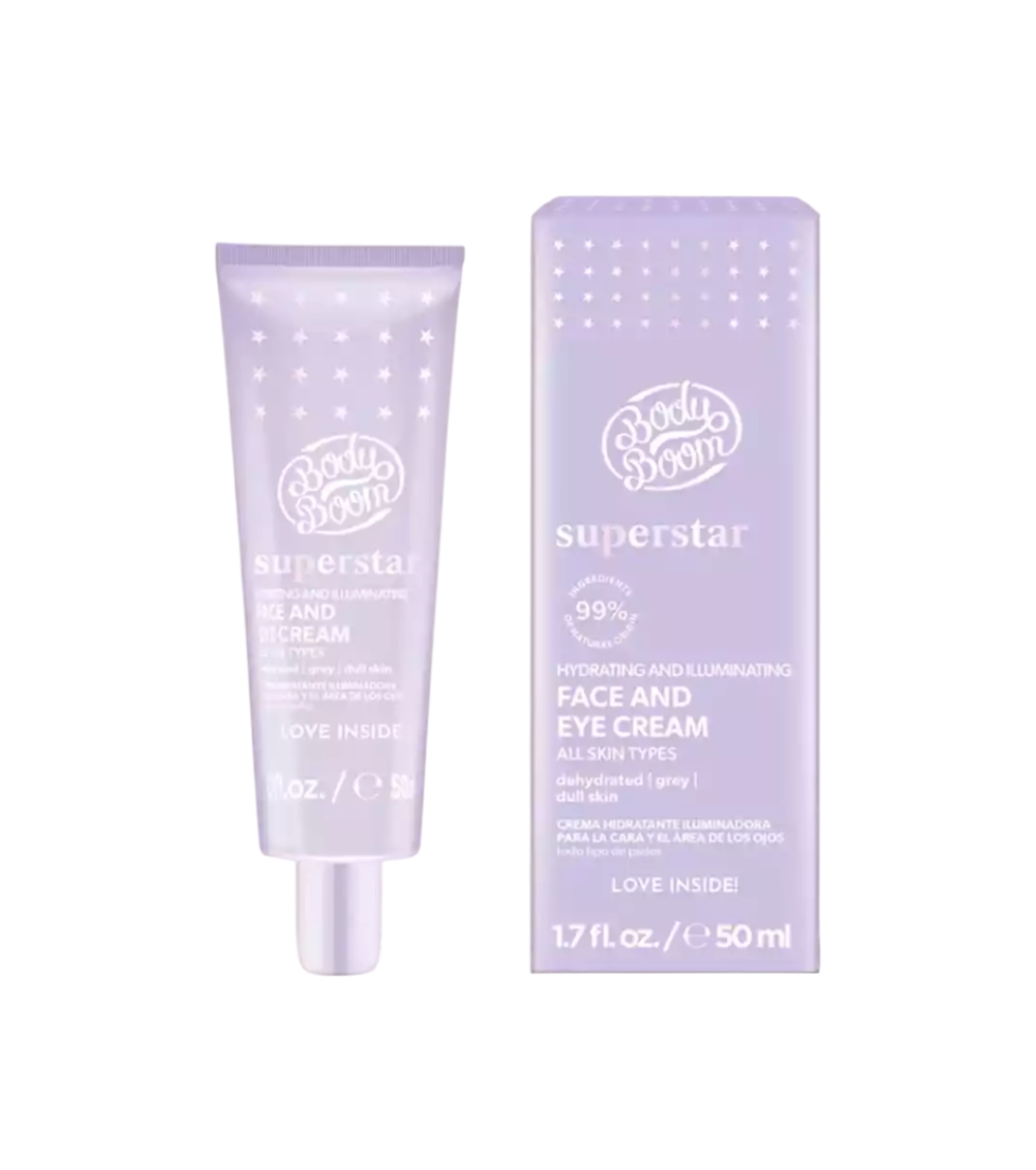Bodyboom - *Superstar* - Creme para rosto e olhos