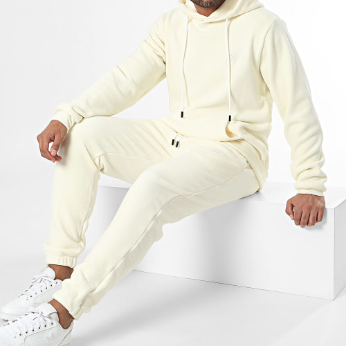 Ensemble De Survetement Polaire Blanc