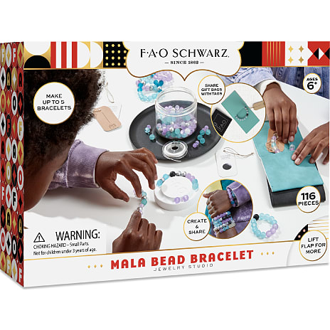 FAO Schwarz Mala Bead Bracelet smykkesæt