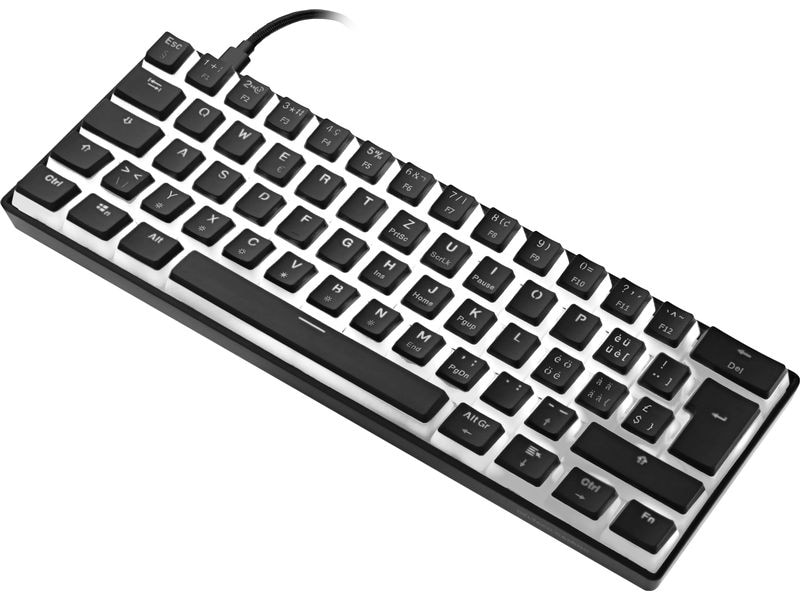 DELTACO GAM-075V2-CH Mechanische-Tastatur, RGB-Beleuchtung, Hot-Swap-Schalter