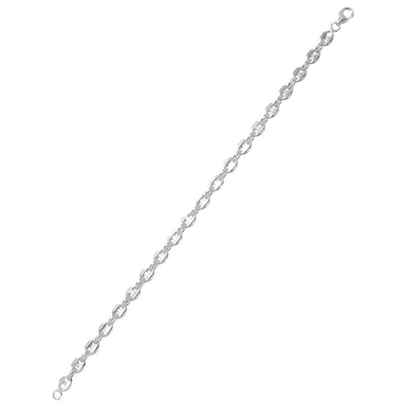 Bracelet Mixte - Argent 925 - Longueur : 18 cm