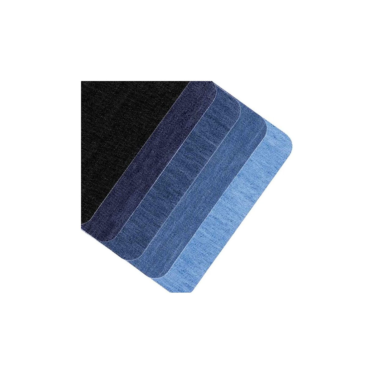 Strykelapper for dongeri 30 stk Denim blå