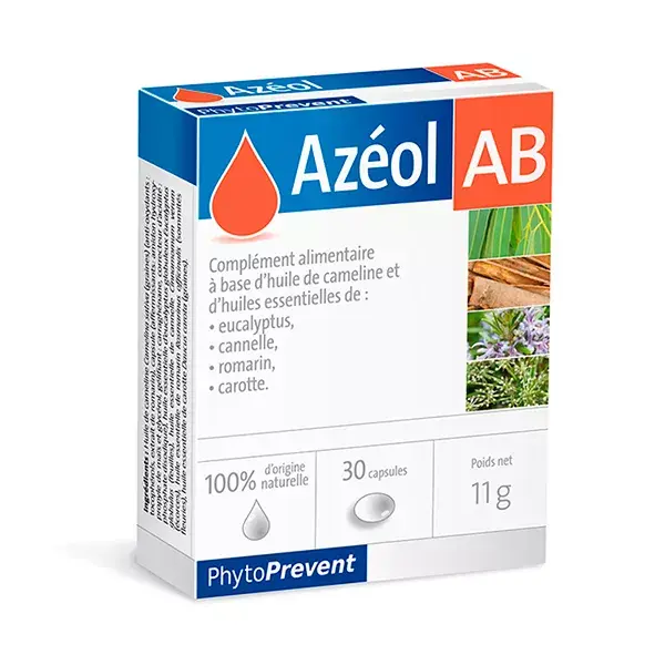 Pileje Phytoprevent Azéol AB 30 cápsulas
