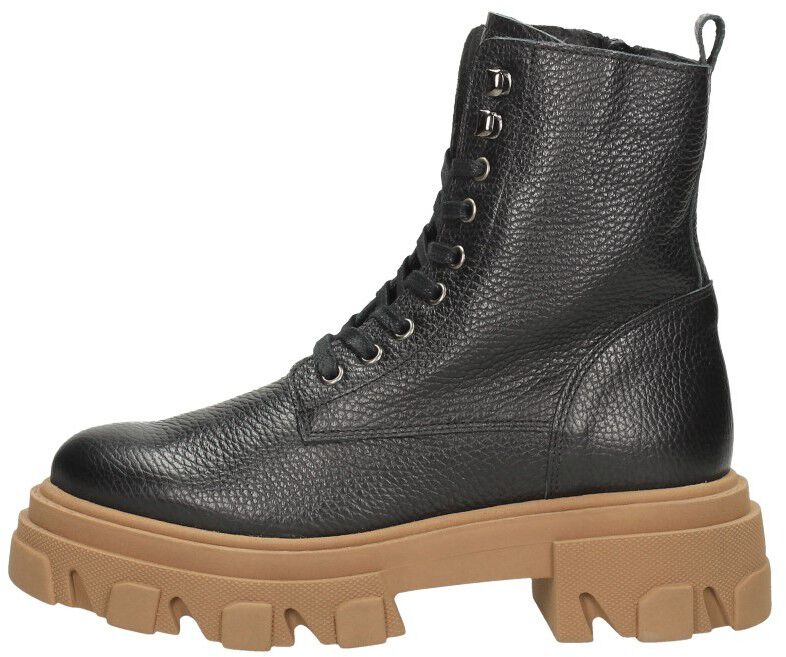 Ps. Poelman Dames veterschoenen zwart