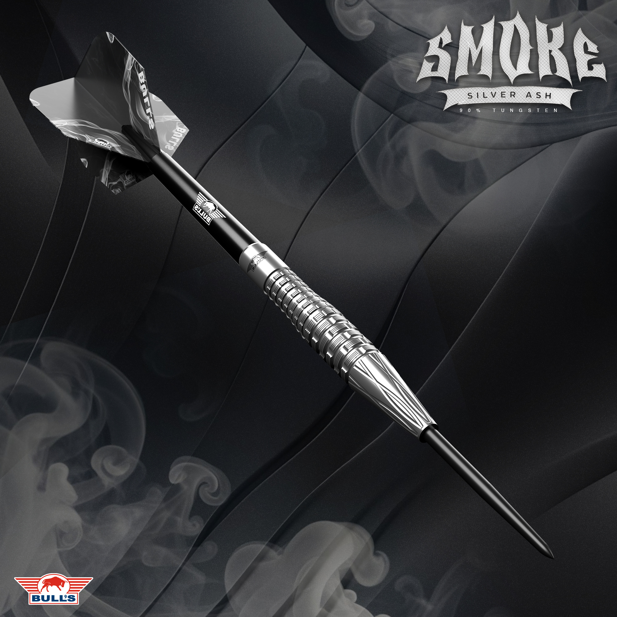 Bull's NL - Smoke Silver Ash - Steeldart