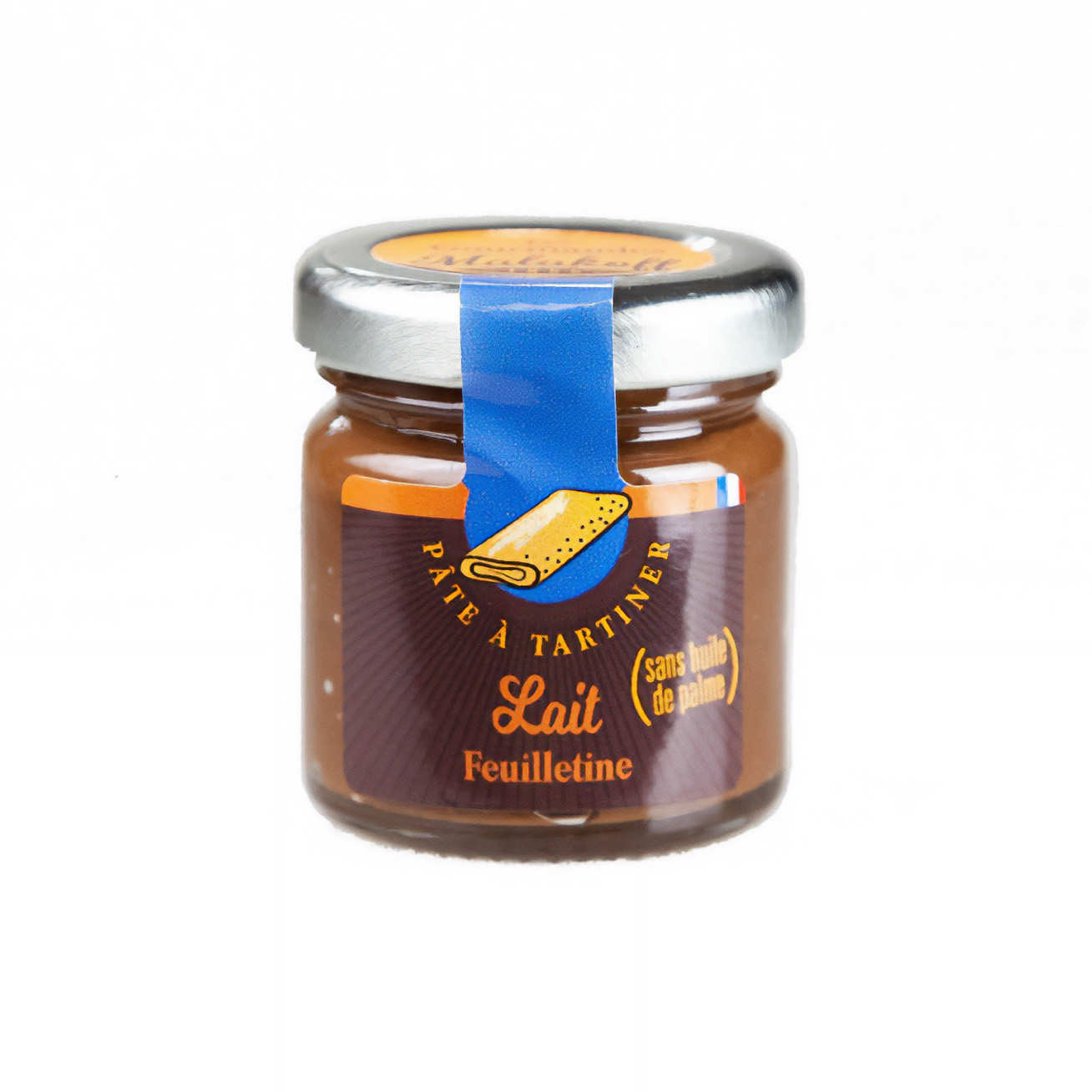 Mini pâte à tartiner chocolat au lait et éclats de feuilletine