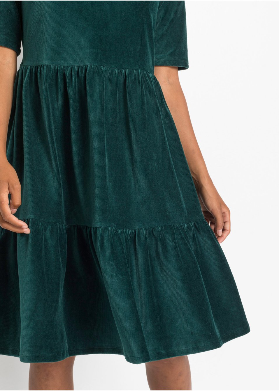 Robe velours côtelé