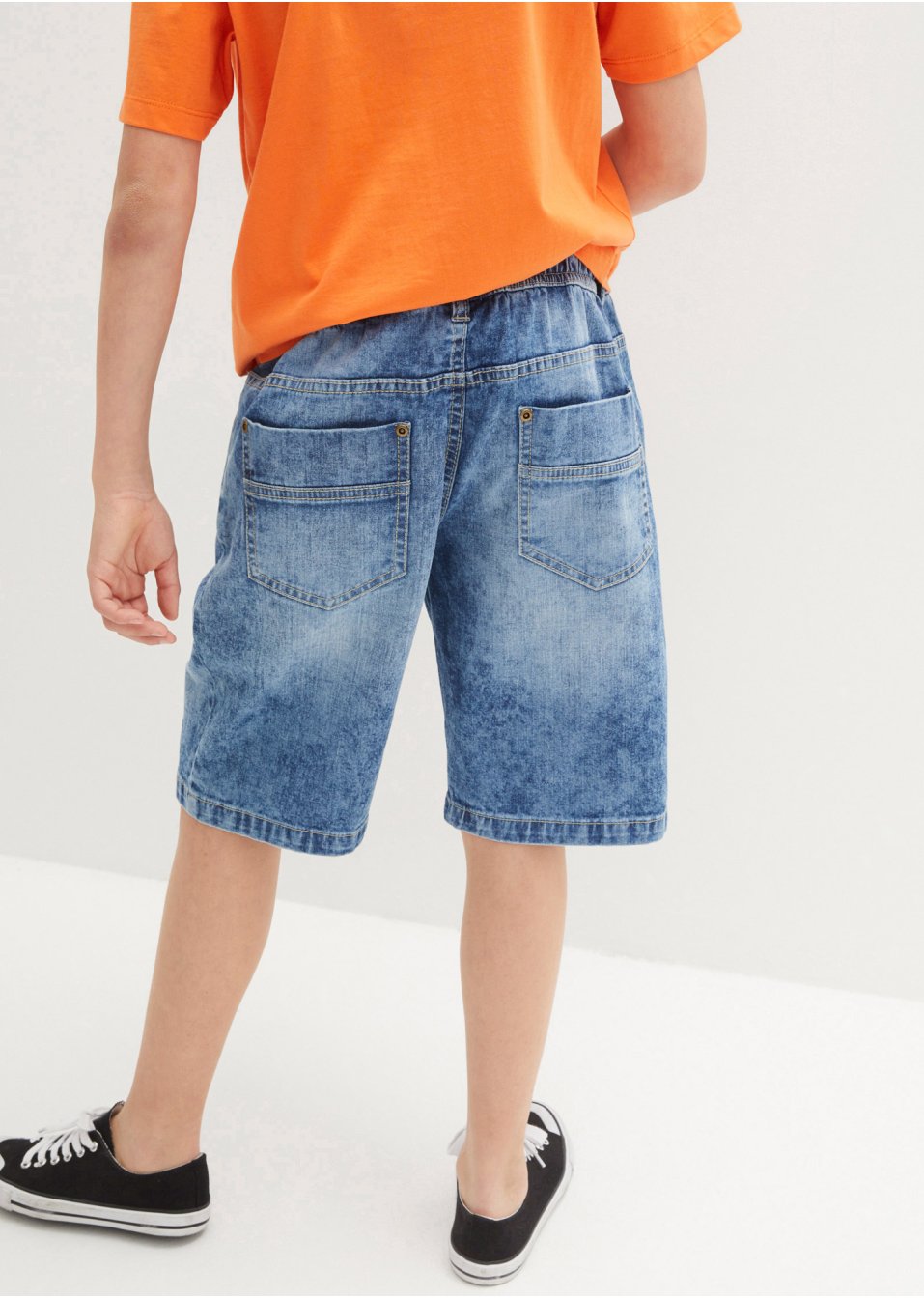 Bermuda taille extensible garçon