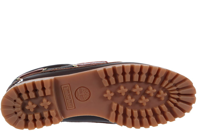 TIMBERLAND AUTHENTIC BOAT SHOES W DARK BROWN SUEDE