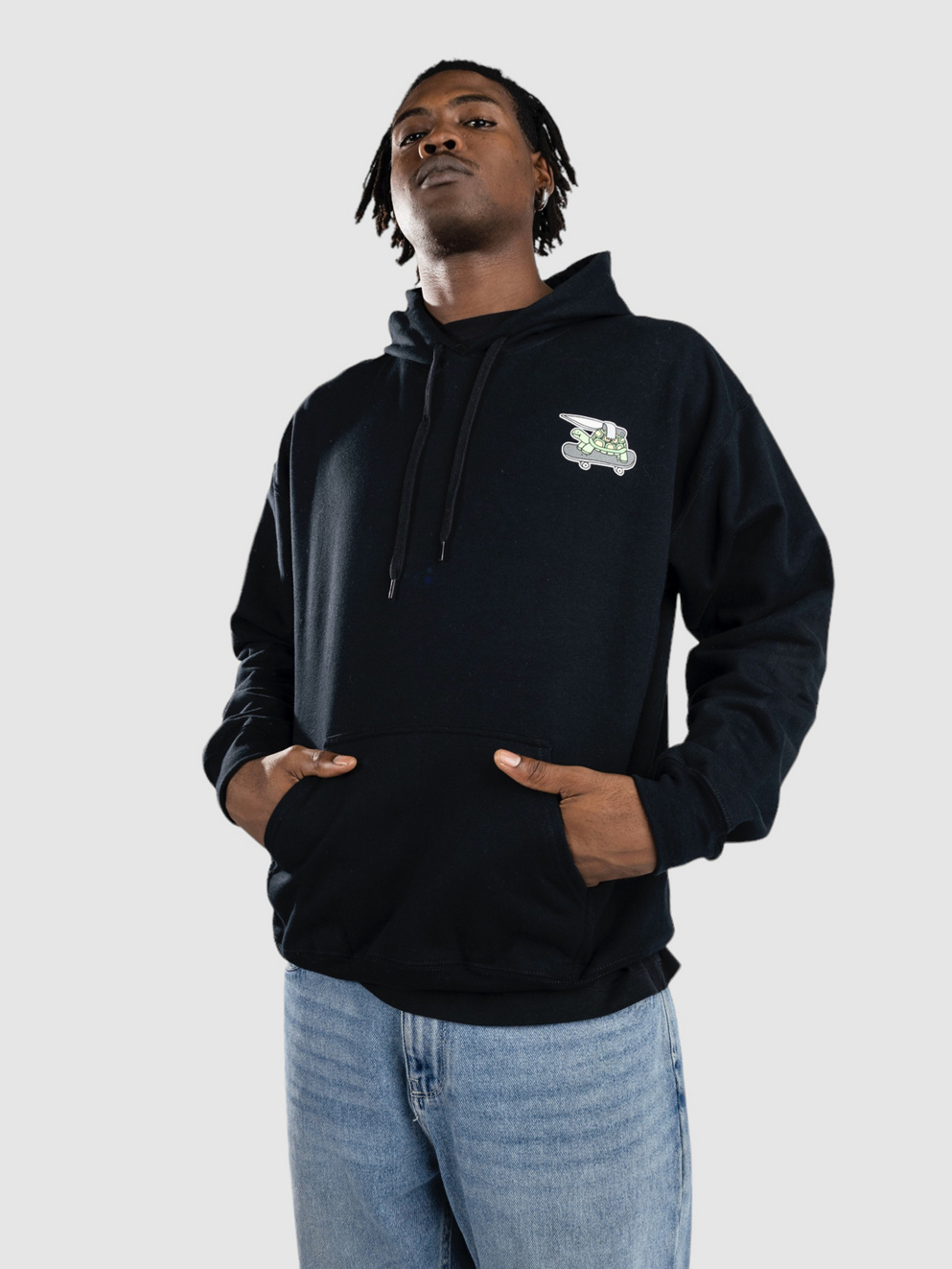 A.LAB Nothing Can Black Hoodie black
