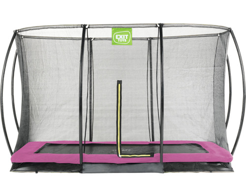 EXIT Silhouette In-Ground Trampoline 305 x 214 cm Roze