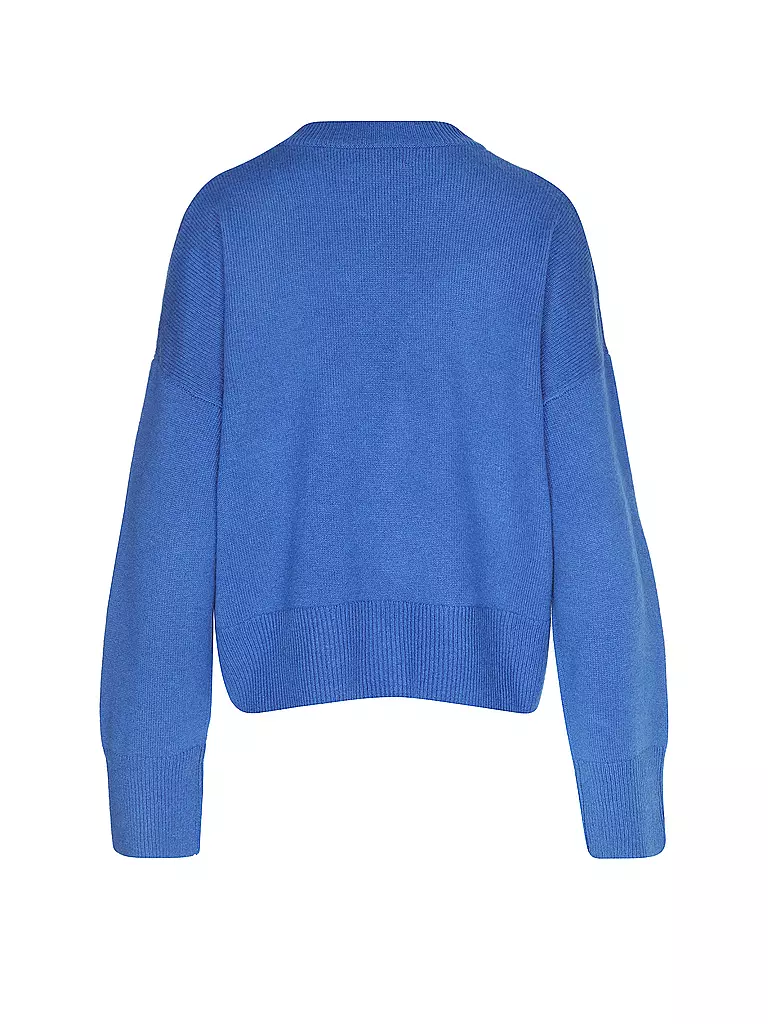 DAVIDA Kaschmirpullover dunkelblau