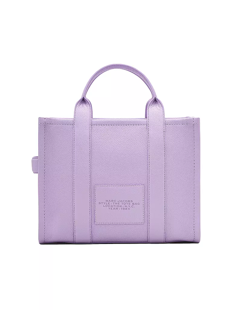 MARC JACOBS Ledertasche - Tote Bag THE MEDIUM TOTE LEATHER lila